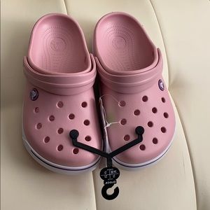 CROCS Pink girls size 3